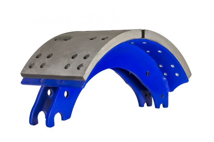 Колодка тормозная ROR в сборе 420х180 ось LM/LC 15224724